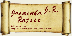 Jasminka Rajšić vizit kartica